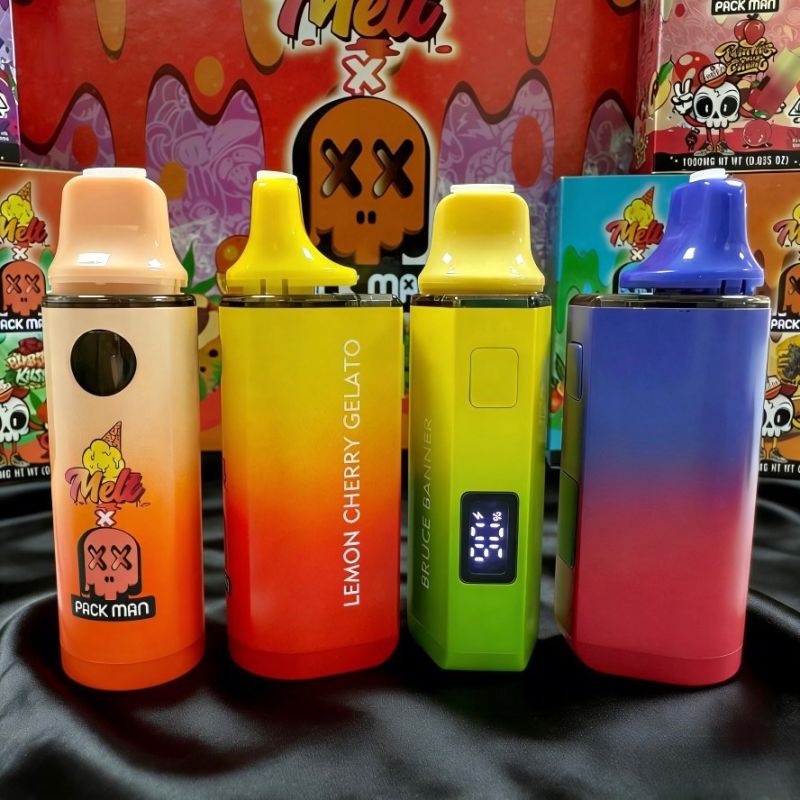 Melt x Packman 1g & 2g Empty Vape – New Packaging